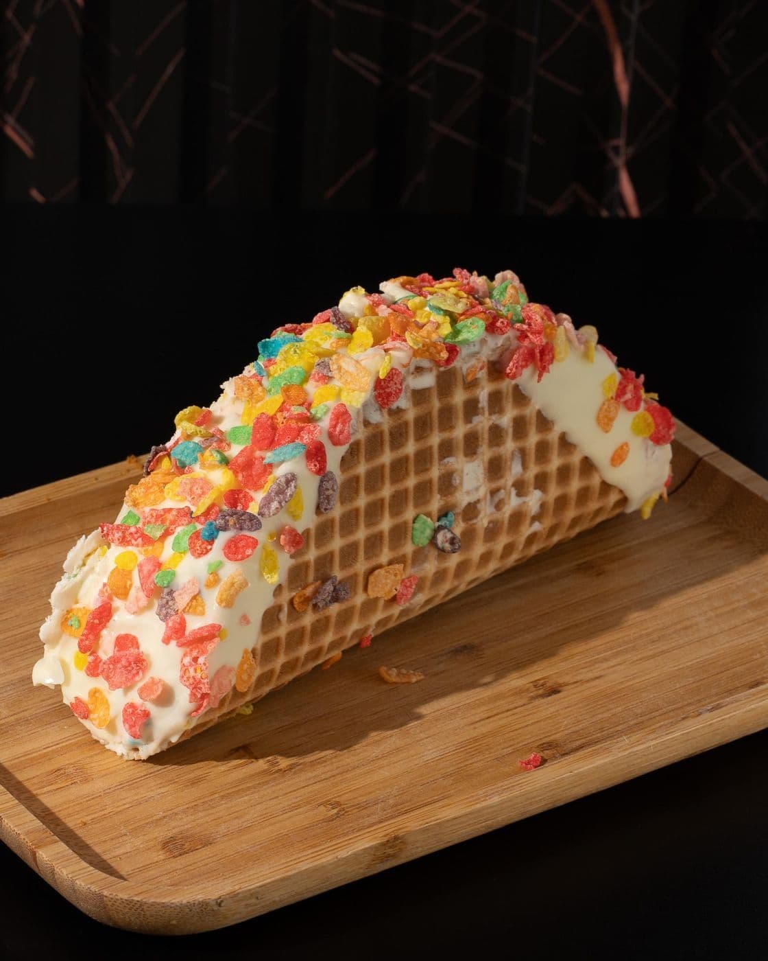 FRUITY PEBBLES TACO