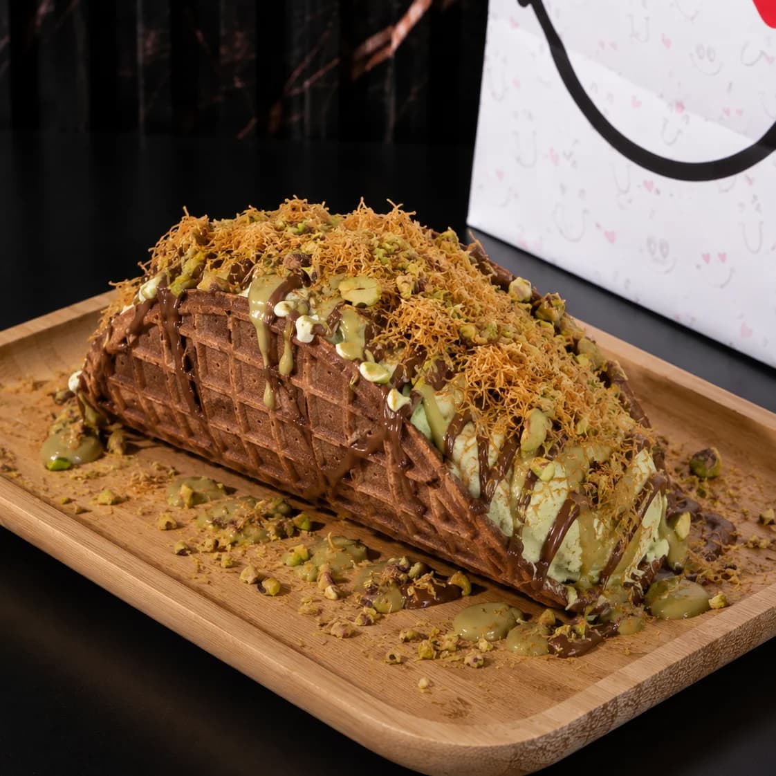 Dubai Style Taco — Ice Cream Taco